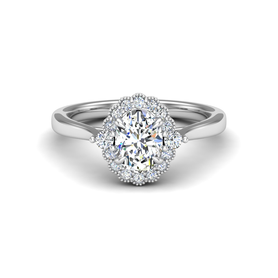 Blair Halo Engagement Ring
